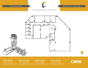 2850 E Camelback Rd, Phoenix, AZ à louer Plan d’étage– Image 1 sur 1