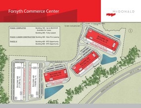 Forsyth Commerce Way [at Atlanta Hwy.], Cumming, GA à louer Plan de site– Image 1 sur 1
