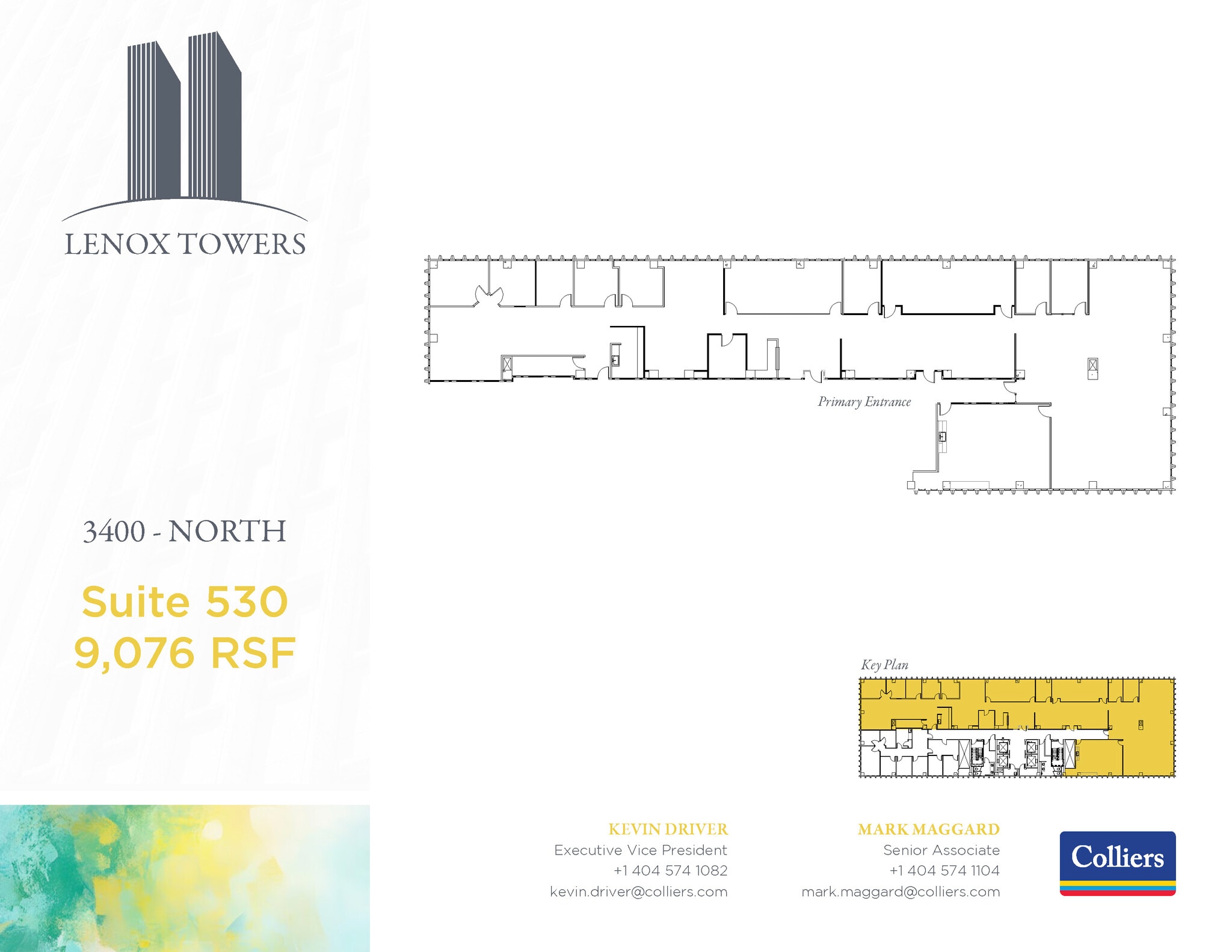 3400 Peachtree Rd NE, Atlanta, GA à louer Plan d’étage– Image 1 sur 1