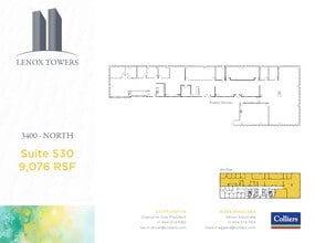 3400 Peachtree Rd NE, Atlanta, GA à louer Plan d’étage– Image 1 sur 1