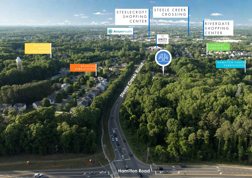 15217 Steele Creek Rd, Charlotte, NC à vendre - Photo de l’immeuble – Image 2 sur 3