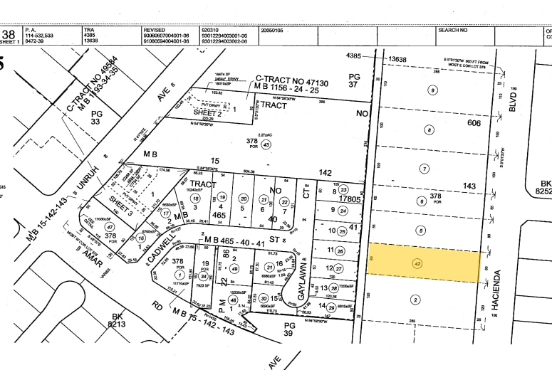 1027 N Hacienda Blvd, La Puente, CA à louer - Plan cadastral – Image 2 sur 21
