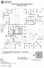 2299 Perimeter Park Dr, Atlanta, GA à louer Plan d’étage– Image 1 sur 1