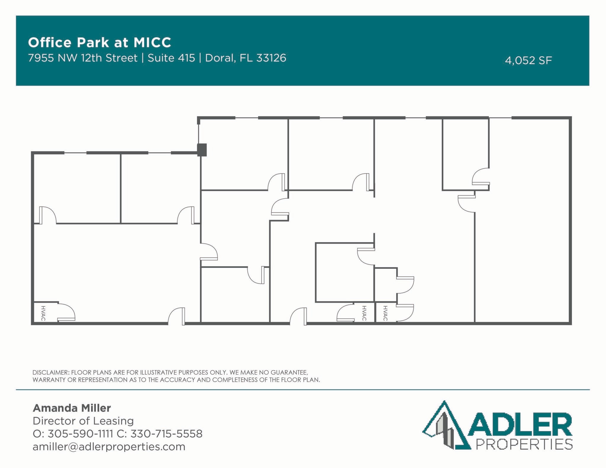 1200 NW 78th Ave, Doral, FL à louer Plan d’étage– Image 1 sur 1