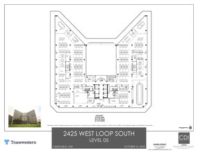 2425 West Loop South, Houston, TX à louer Plan d’étage– Image 1 sur 1