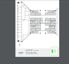100 King St W, Toronto, ON à louer Plan d’étage– Image 1 sur 1