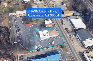 Plus de détails pour 1636 Atlanta Hwy, Gainesville, GA - Bureau/Local commercial à louer
