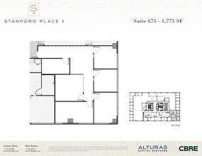 8055 E Tufts Ave, Denver, CO à louer Plan d’étage– Image 1 sur 1