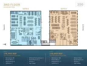 250 Brannan St, San Francisco, CA à louer Plan d’étage– Image 1 sur 1