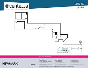 1873 S Bellaire St, Denver, CO à louer Plan d’étage– Image 1 sur 1