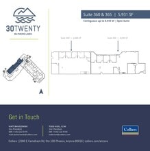 3020 E Camelback Rd, Phoenix, AZ à louer Plan d’étage– Image 2 sur 2