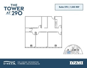 13430 Northwest Fwy, Houston, TX à louer Plan d’étage– Image 1 sur 1
