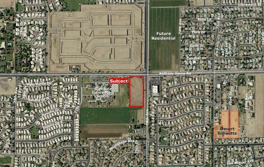 W Bethany Home Rd, Glendale, AZ à louer - Plan cadastral – Image 2 sur 6