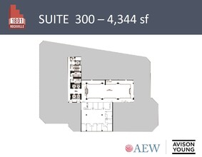 1801 Rockville Pike, Rockville, MD à louer Plan d’étage– Image 1 sur 1