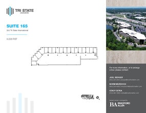 300 Tri State International, Lincolnshire, IL à louer Plan d’étage– Image 1 sur 1