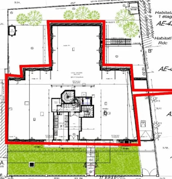 Local commercial dans Alfortville à louer - Plan d’étage – Image 3 sur 3
