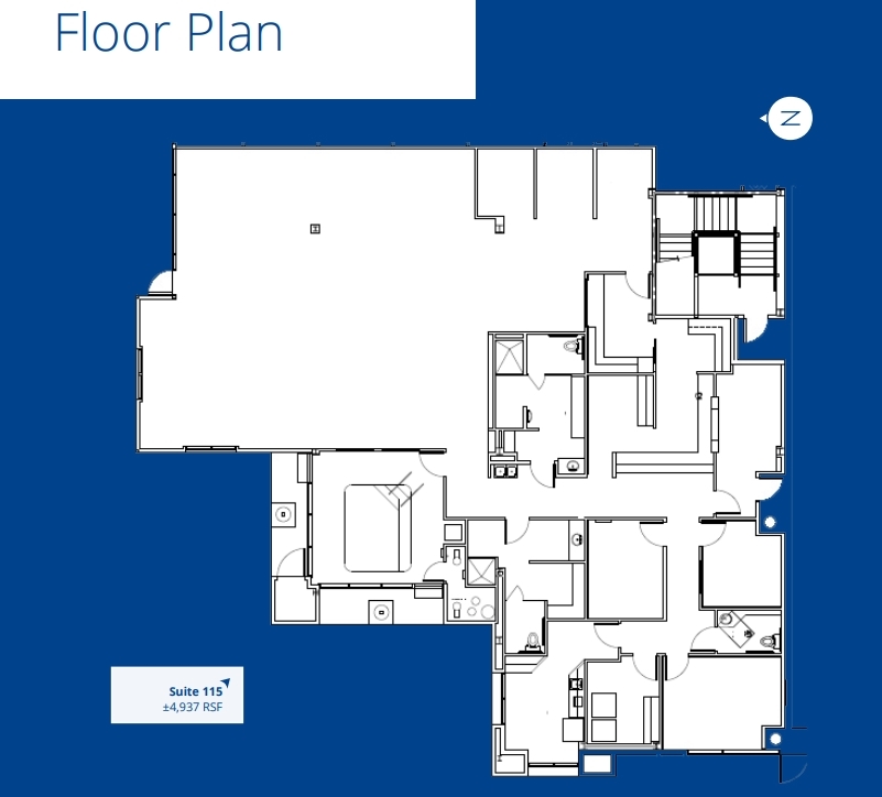 6121 N Thesta St, Fresno, CA à louer Plan d’étage– Image 1 sur 1