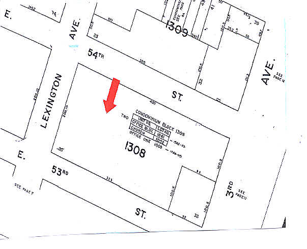601 Lexington Ave, New York, NY à louer - Plan cadastral – Image 2 sur 10
