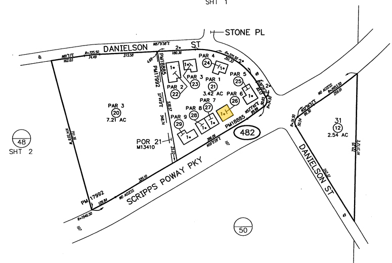 14269 Danielson St, Poway, CA à louer - Plan cadastral – Image 3 sur 3