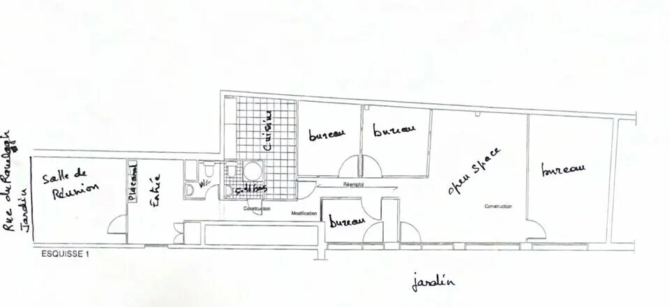 Bureau dans Paris à louer Photo de l’immeuble– Image 1 sur 4