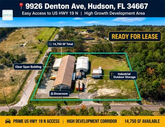 Plus de détails pour 9926 Denton Ave, Hudson, FL - Industriel/Logistique à louer