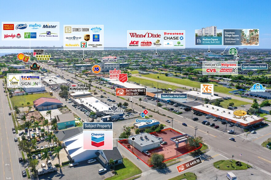 4403 Del Prado Blvd S, Cape Coral, FL à vendre - Photo de l’immeuble – Image 3 sur 4