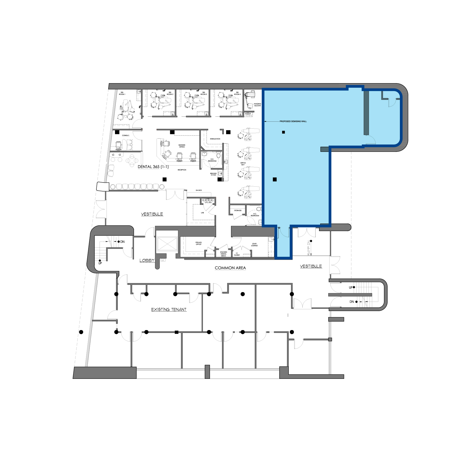 110 Main St, Port Washington, NY à louer Plan d’étage– Image 1 sur 1