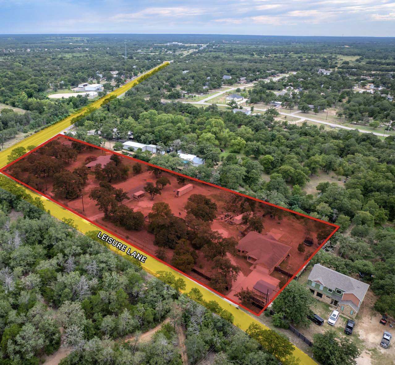 Hwy 21 & Leisure Lane, Cedar Creek, TX à vendre Photo principale– Image 1 sur 21