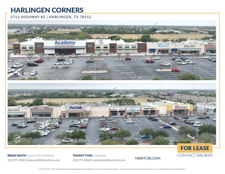 Harlingen Corners Shopping Center - Lincoln Outparcels, Harlingen, TX à vendre - Photo de l’immeuble – Image 2 sur 4