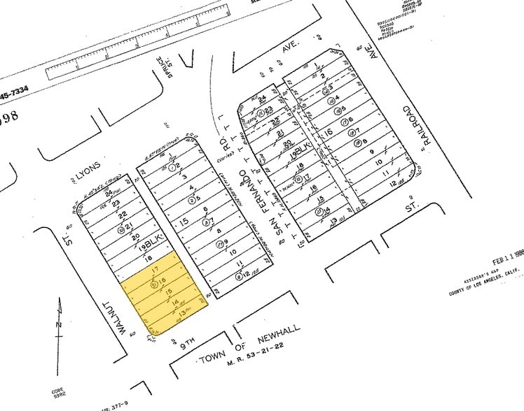24400 Walnut St, Santa Clarita, CA à louer - Plan cadastral – Image 2 sur 2