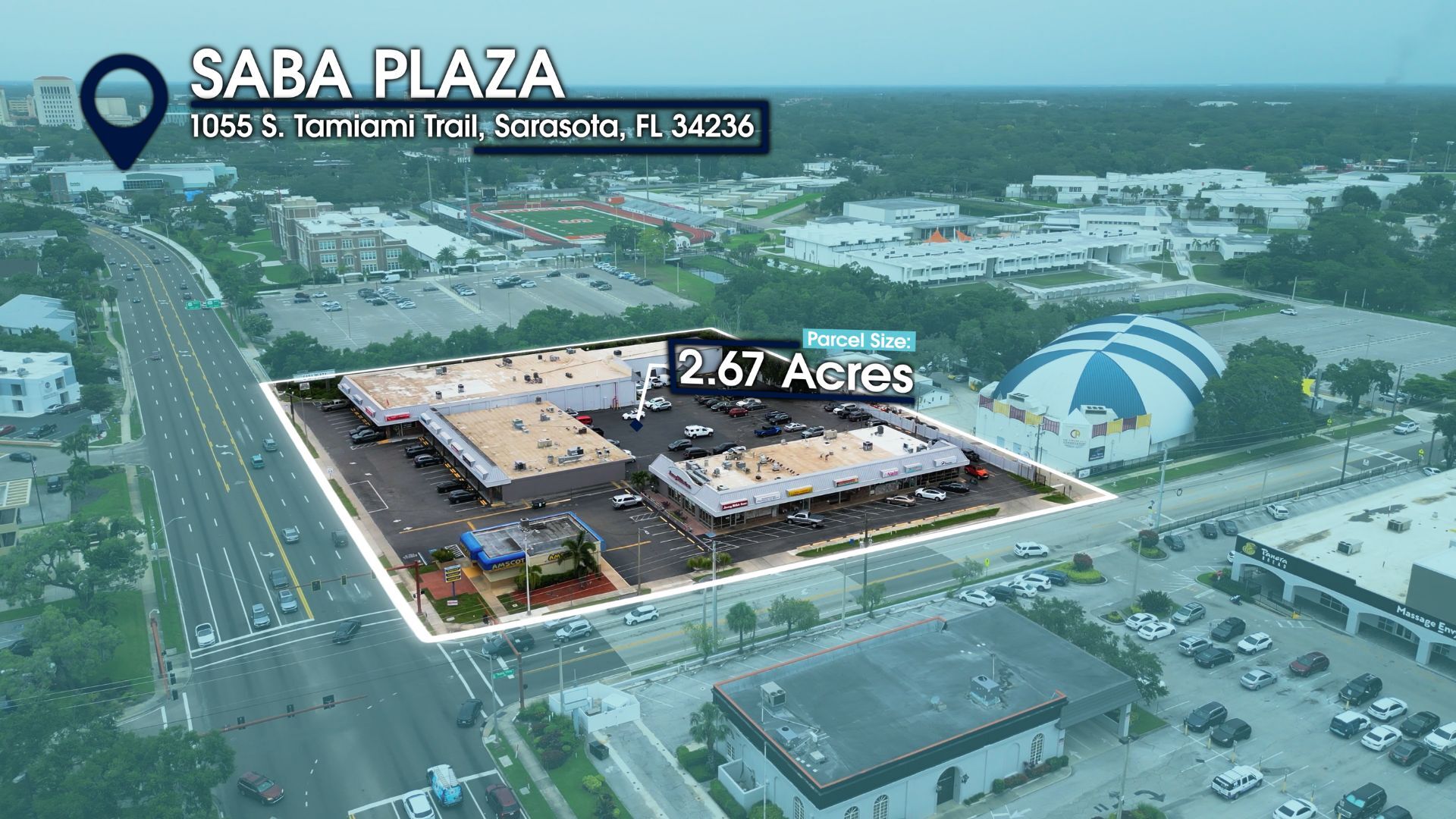 Midtown Sarasota Mixed-Use Redevelopment portefeuille de 4 biens à vendre sur LoopNet.fr Aérien– Image 1 sur 26