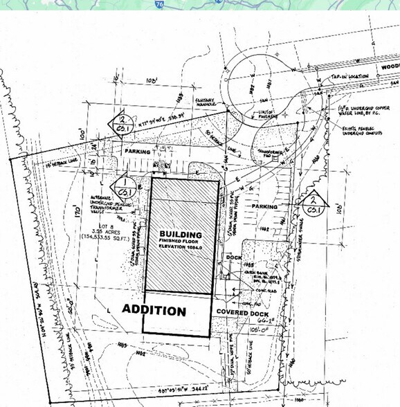 18075 Woodlands Dr, Meadville, PA à louer - Plan de site – Image 2 sur 4