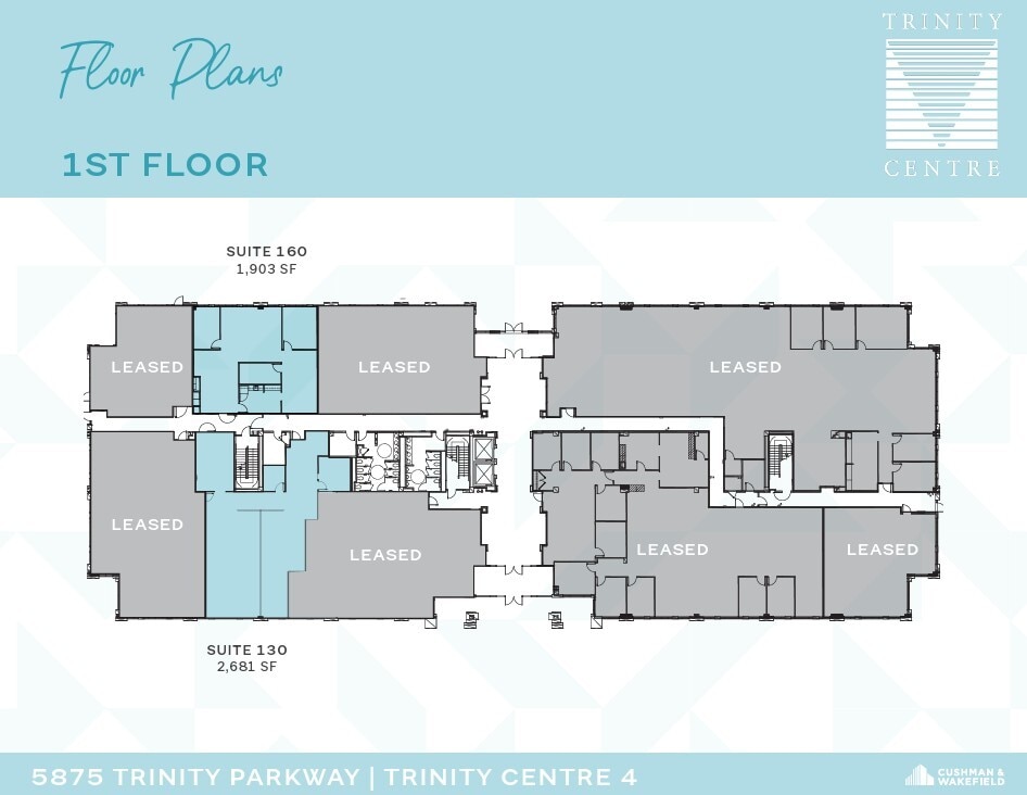 5870 Trinity Pky, Centreville, VA à louer Plan d’étage– Image 1 sur 1