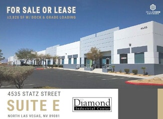 Plus de détails pour 4535 Statz St, North Las Vegas, NV - Industriel/Logistique à vendre