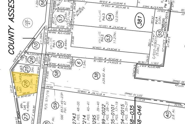 21881 8th St E, Sonoma, CA à vendre - Plan cadastral – Image 3 sur 18