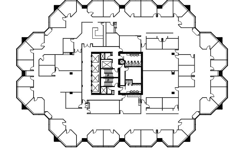 10180 101 St NW, Edmonton, AB à louer Plan d’étage– Image 1 sur 1