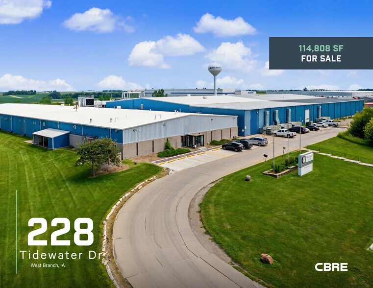 228 Tidewater Dr, West Branch, IA à vendre - Photo principale – Image 1 sur 9