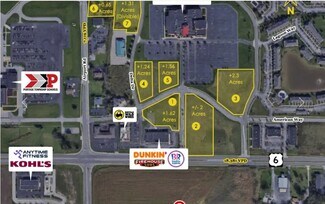 Plus de détails pour Route 6 & Hollywood, Portage, IN - Terrain à vendre