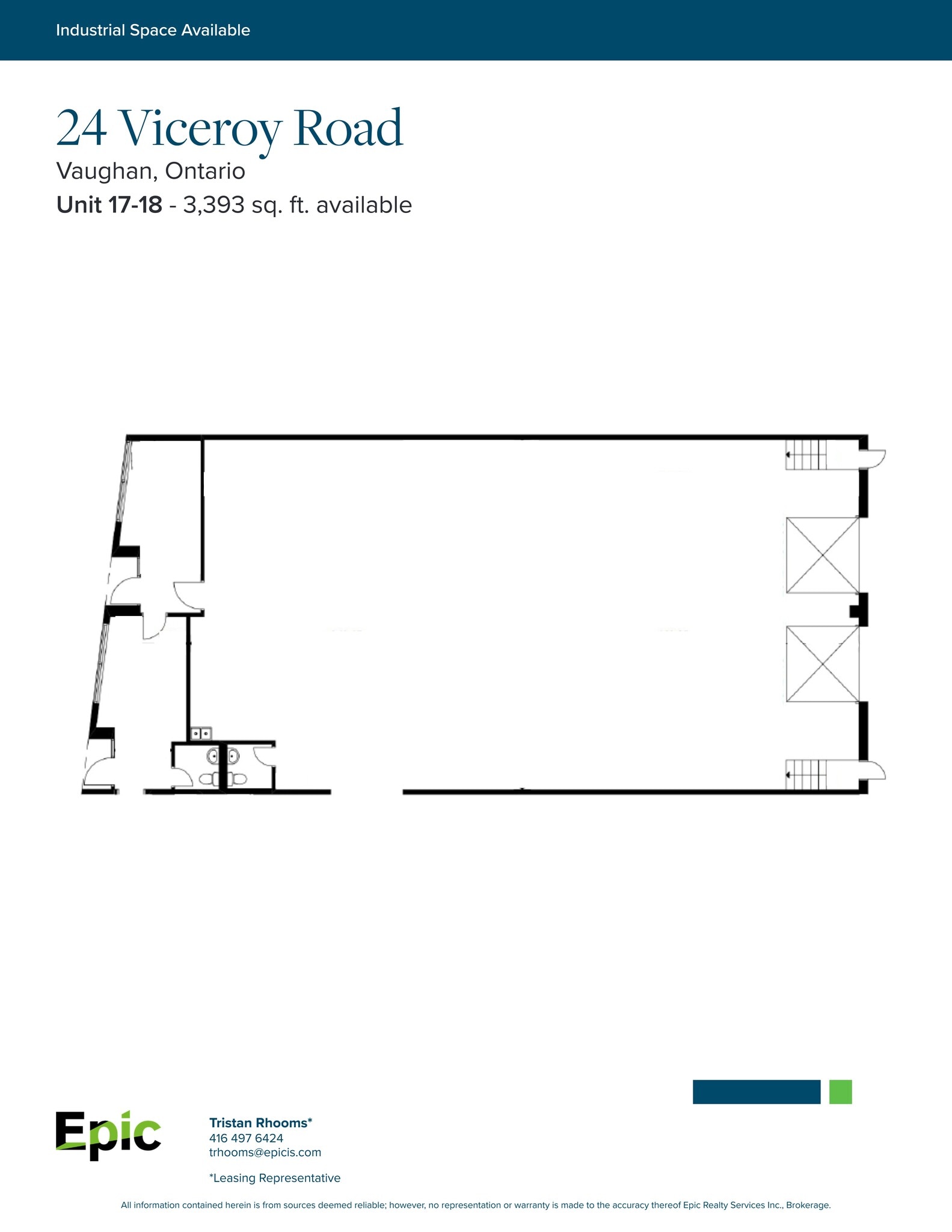 24 Viceroy Rd, Concord, ON à louer Plan de site– Image 1 sur 1