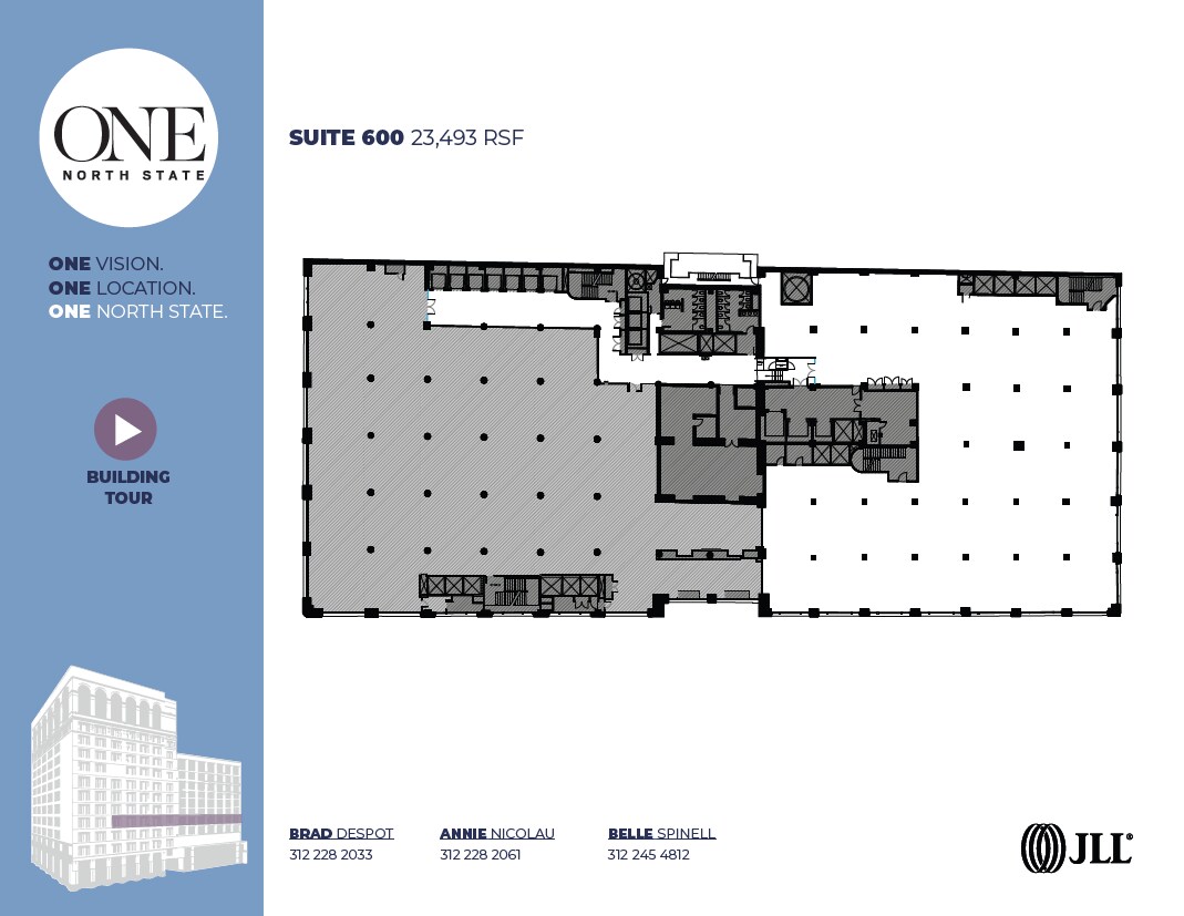 1 N State St, Chicago, IL à louer Plan d’étage– Image 1 sur 1