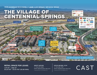 Plus de détails pour 7557 Norman Rockwell Ln, Las Vegas, NV - Local commercial à louer