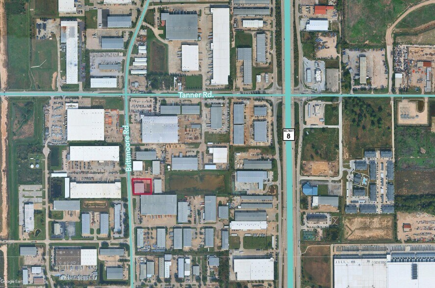 5430 Brittmoore Rd, Houston, TX à louer - Aérien – Image 2 sur 3