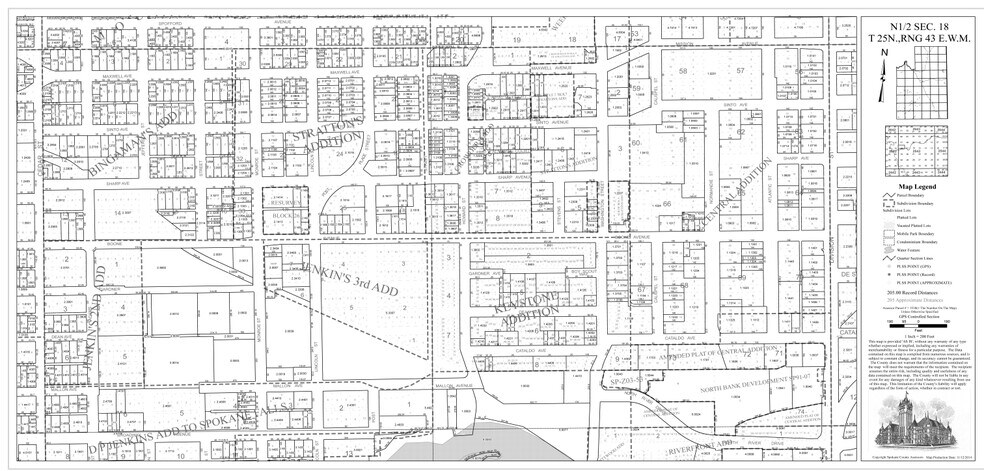 230 W Boone Ave, Spokane, WA à louer - Plan cadastral – Image 2 sur 11