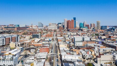 37 W Cross St, Baltimore, MD - VUE AÉRIENNE vue de carte
