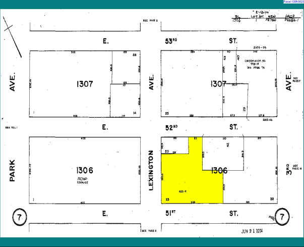 575 Lexington Ave, New York, NY à louer - Plan cadastral – Image 2 sur 21