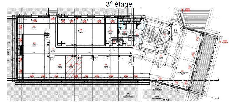 Bureau dans Champs-sur-Marne à louer - Plan d’étage – Image 2 sur 13