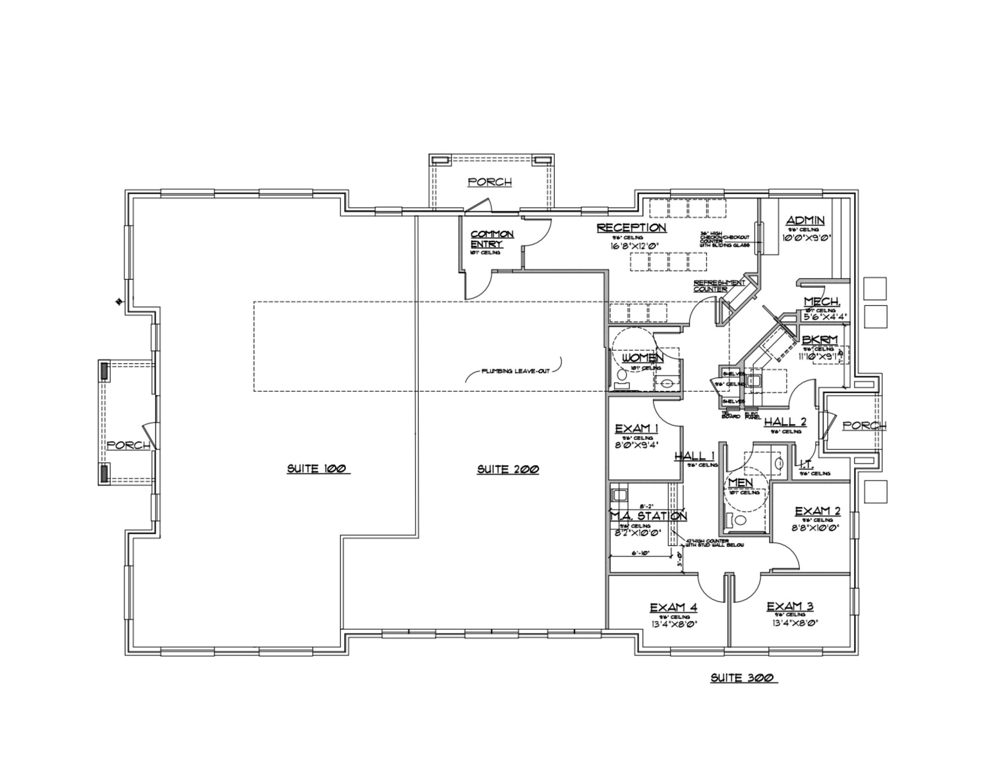 9045 Mid Cities Blvd, North Richland Hills, TX à louer Plan d’étage– Image 1 sur 1