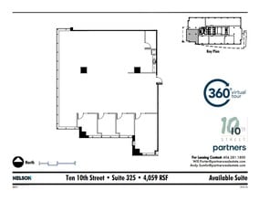 10 10th St, Atlanta, GA à louer Plan d’étage– Image 2 sur 2