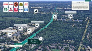 730 Veterans Hwy, Smithtown, NY - Vue aérienne  vue de carte - Image1