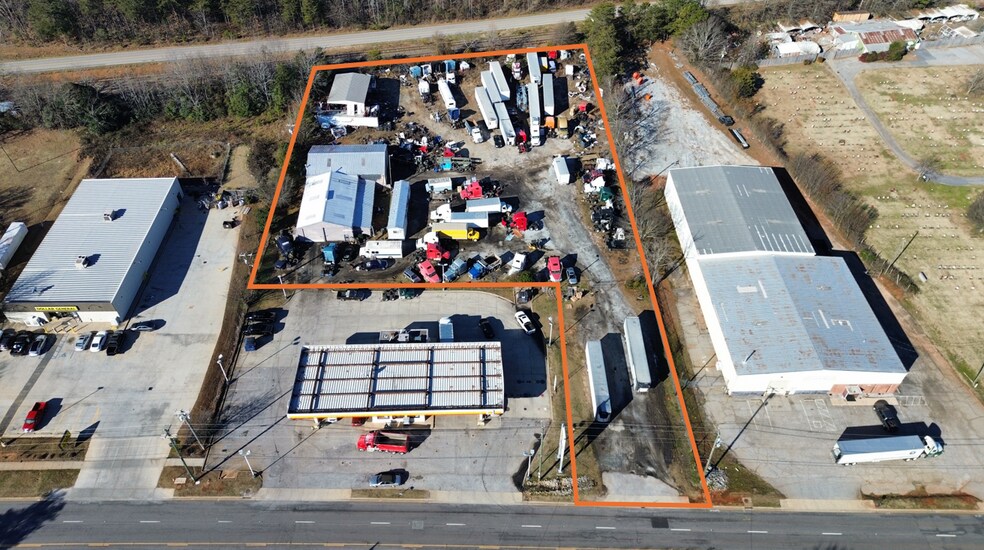 1609 Piedmont Hwy, Piedmont, SC à vendre - Photo de l’immeuble – Image 2 sur 6